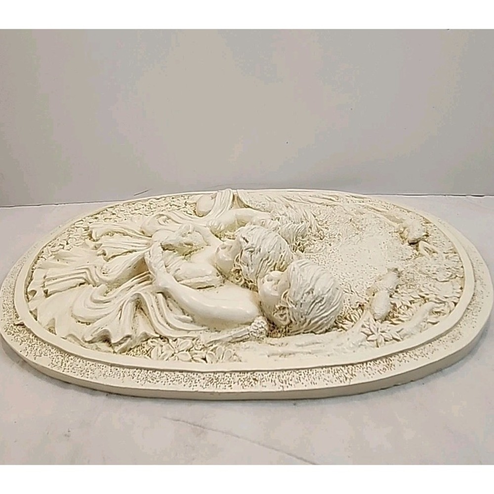 Angels Cherubs "Animals In Forest" Hanging Wall Art 12" X 8.5" - Picture 4 of 16